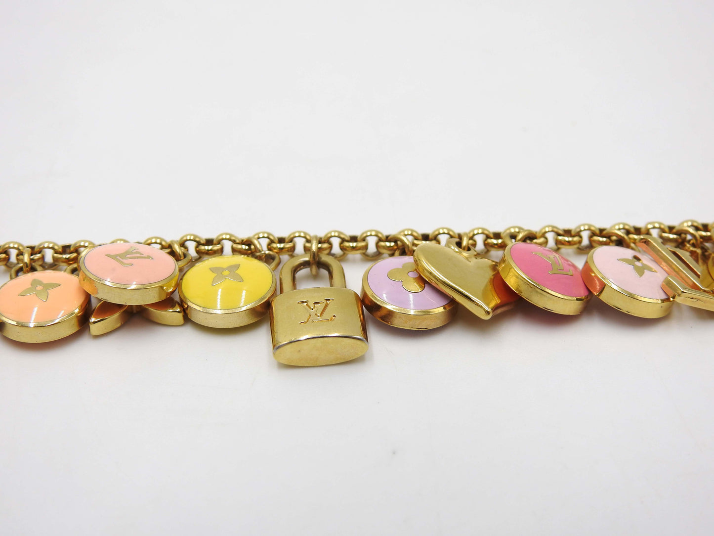 LOUIS VUITTON Porte Cles Pastille Bag Charm Multicolor M66172