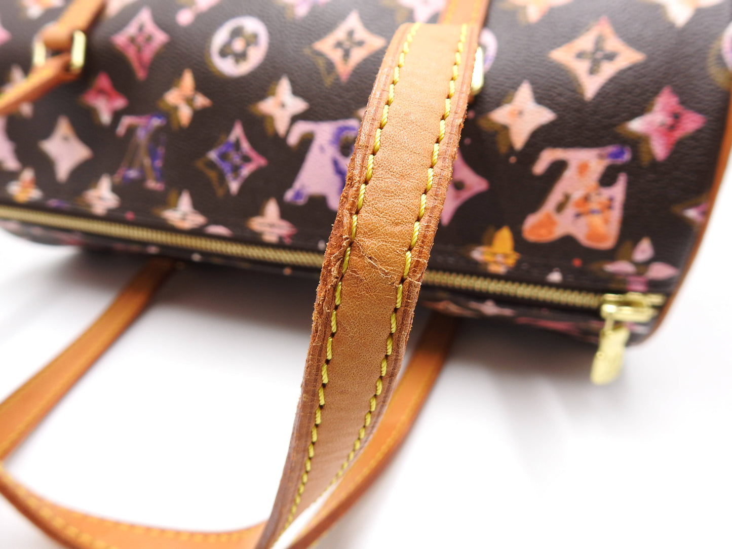 LOUIS VUITTON Papillon 30 Shoulder Hand Bag Monogram Water Color M95753