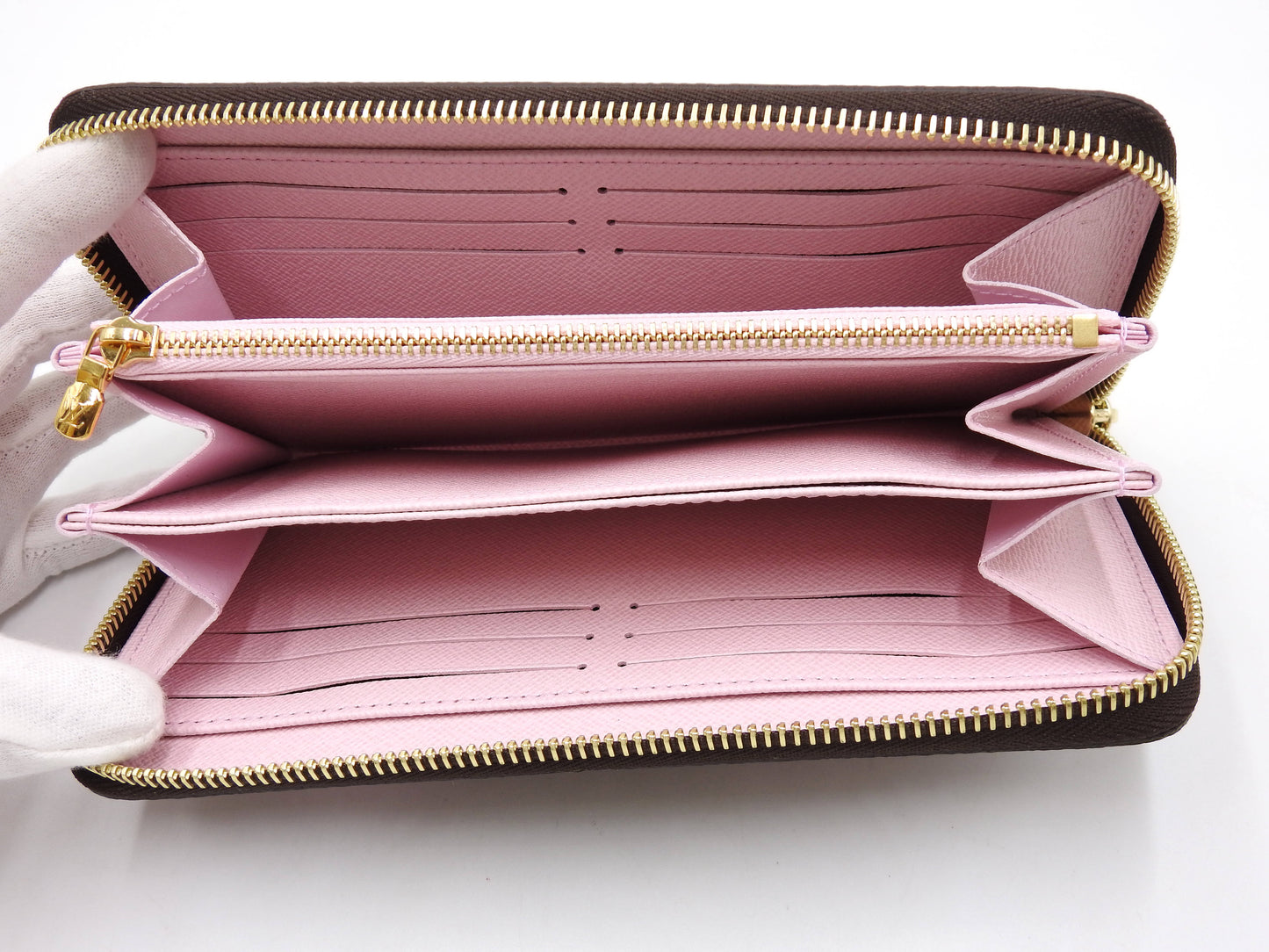 LOUIS VUITTON LV×TM Monogram Cherry Blossom Zippy Long Wallet M13433