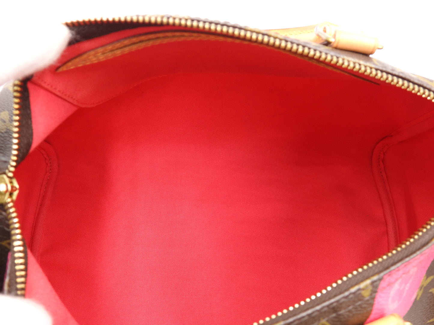 LOUIS VUITTON Monogram V Speedy 30 Hand Bag Boston Bag M41533