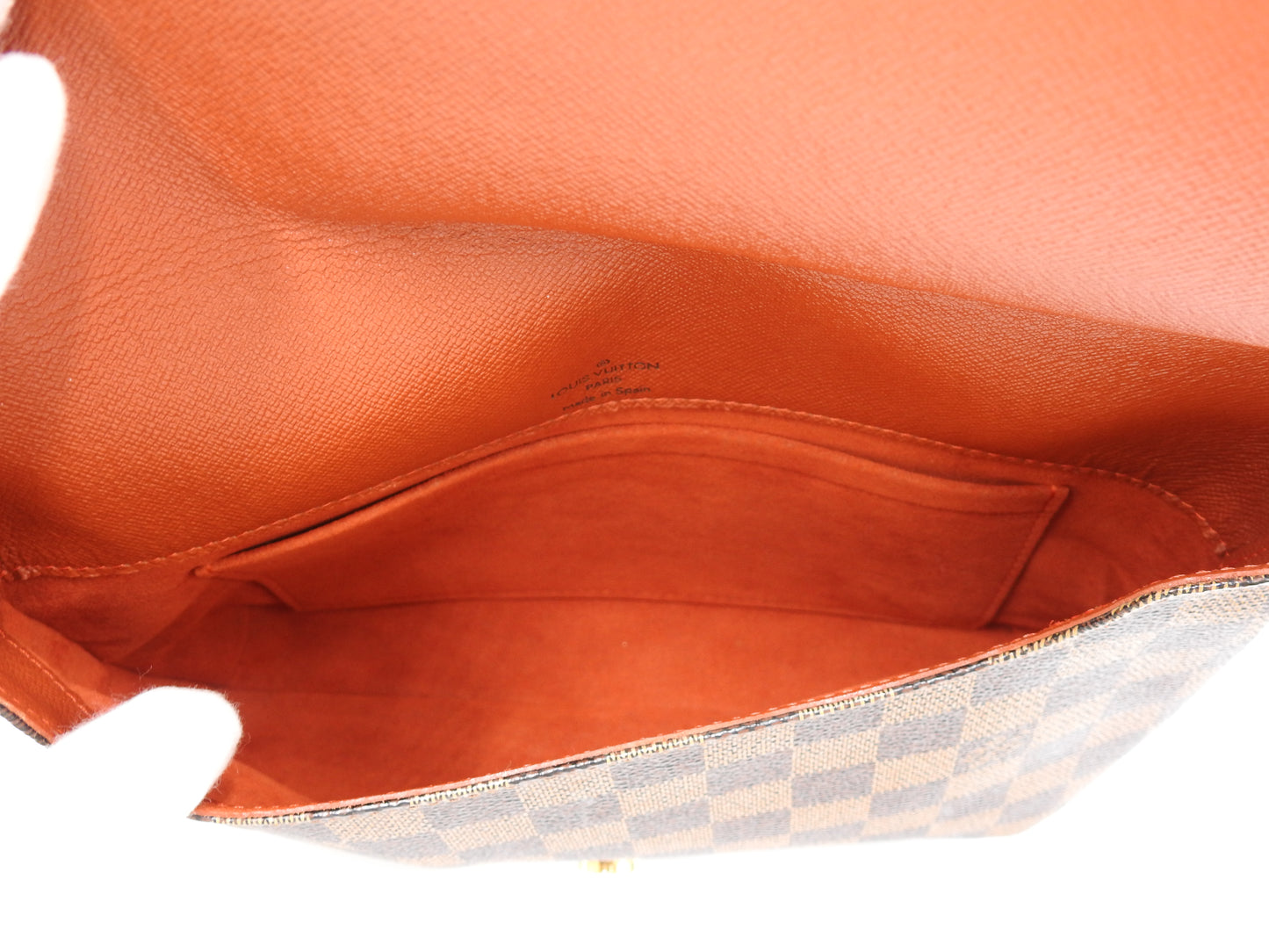 LOUIS VUITTON Musette Tango Long Crossbody Shoulder Bag Damier Ebene N51301