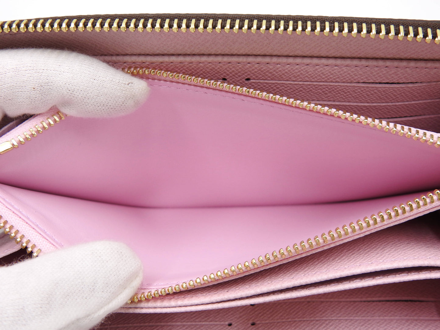 LOUIS VUITTON LV×TM Monogram Cherry Blossom Zippy Long Wallet M13433