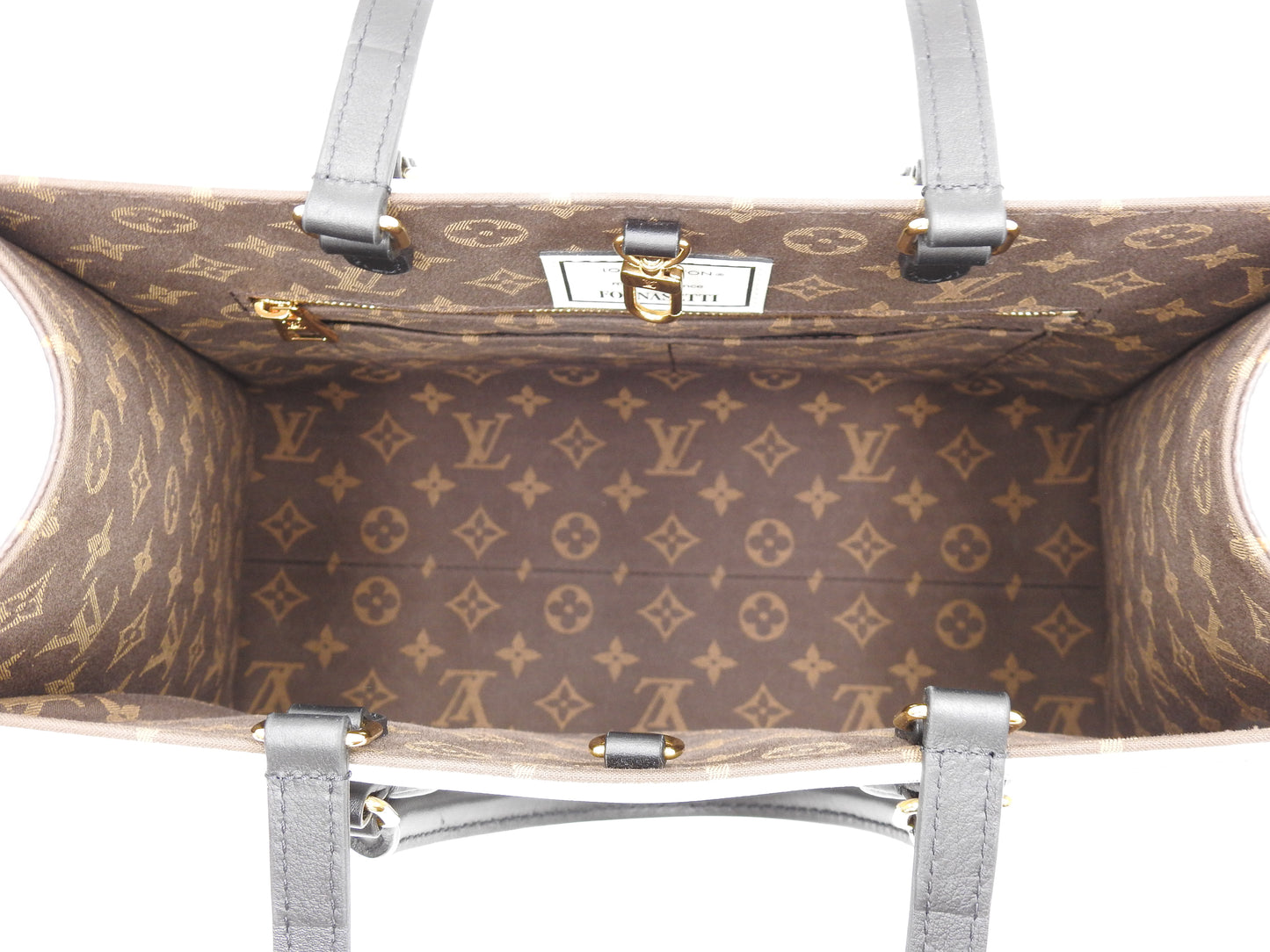 LOUIS VUITTON FORNASETTI Monogram OnTheGO MM 2way Shoulder Tote Bag M59264