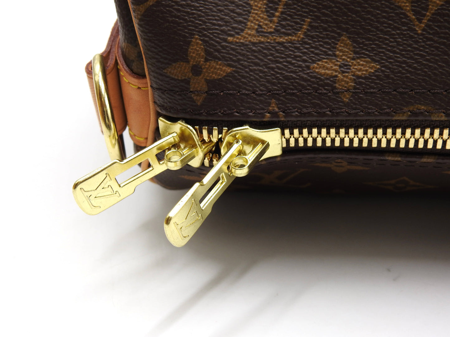 LOUIS VUITTON Monogram Keepall Bandouliere 55 Travel Boston Bag M41424