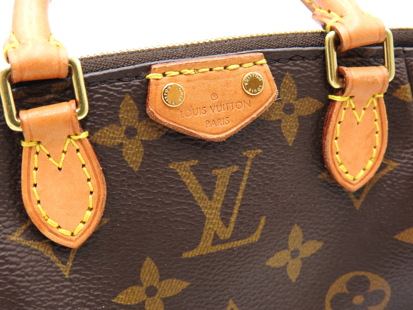 LOUIS VUITTON Monogram Nano Turenne 2way Shoulder Hand Bag Canvas M61253