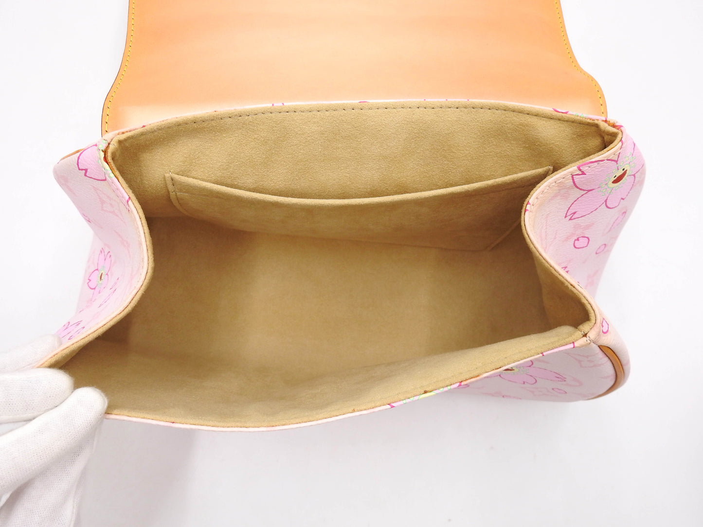 LOUIS VUITTON Sac Retro PM Hand Bag Monogram Cherry Blossom Pink M92013