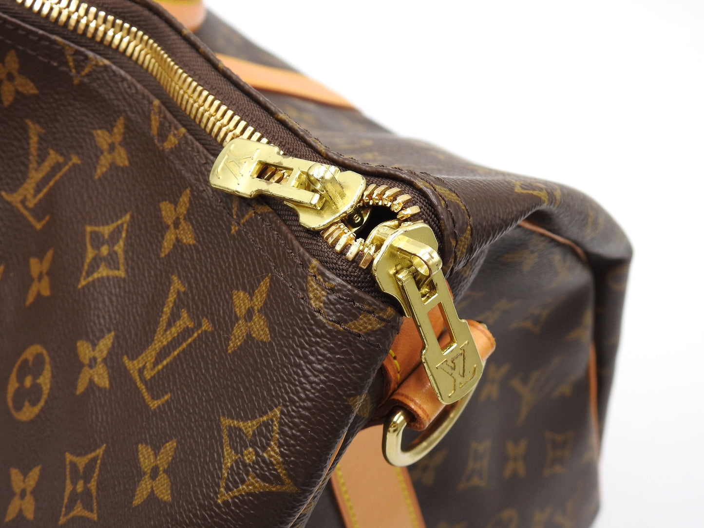 LOUIS VUITTON Monogram Keepall Bandouliere 50 Travel Boston Bag M41416