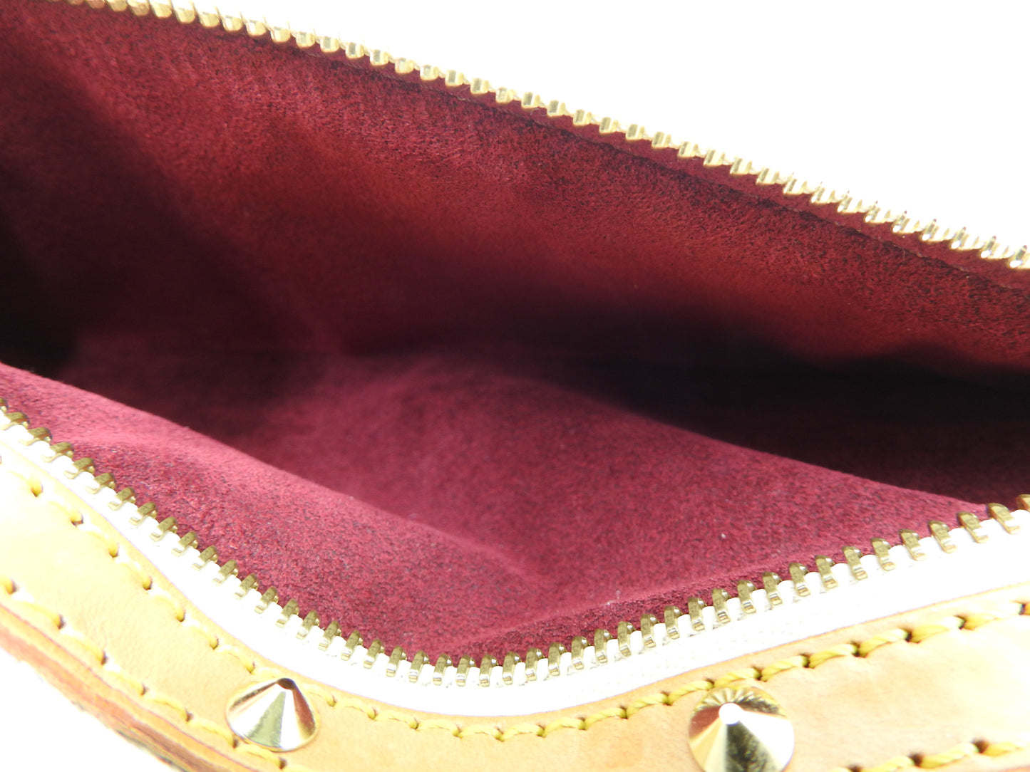 LOUIS VUITTON Alma Hand Bag Multicolor Bron White M92647