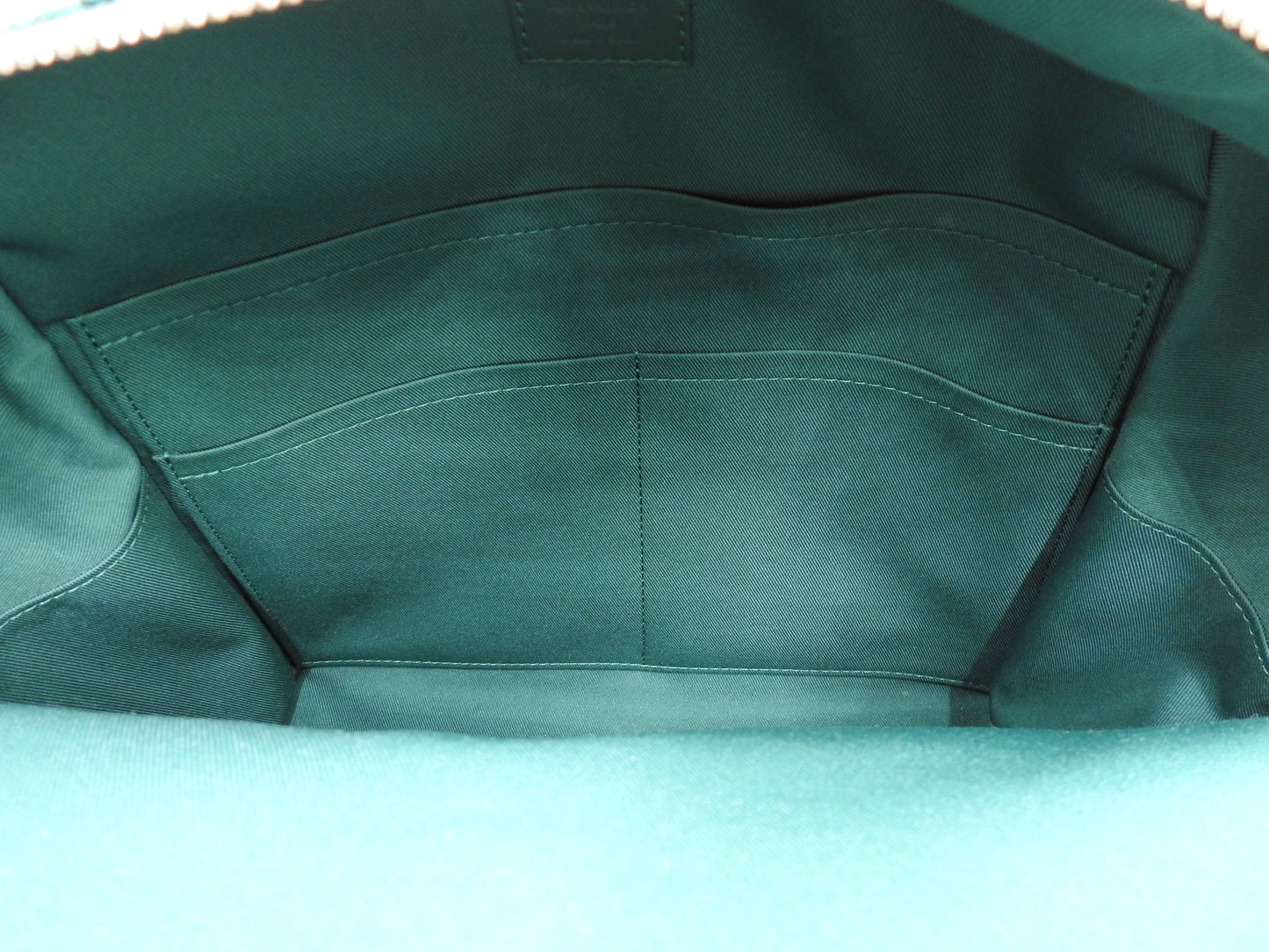 LOUIS VUITTON Monogram Heritage Discovery Backpack Bag PM Green M12780