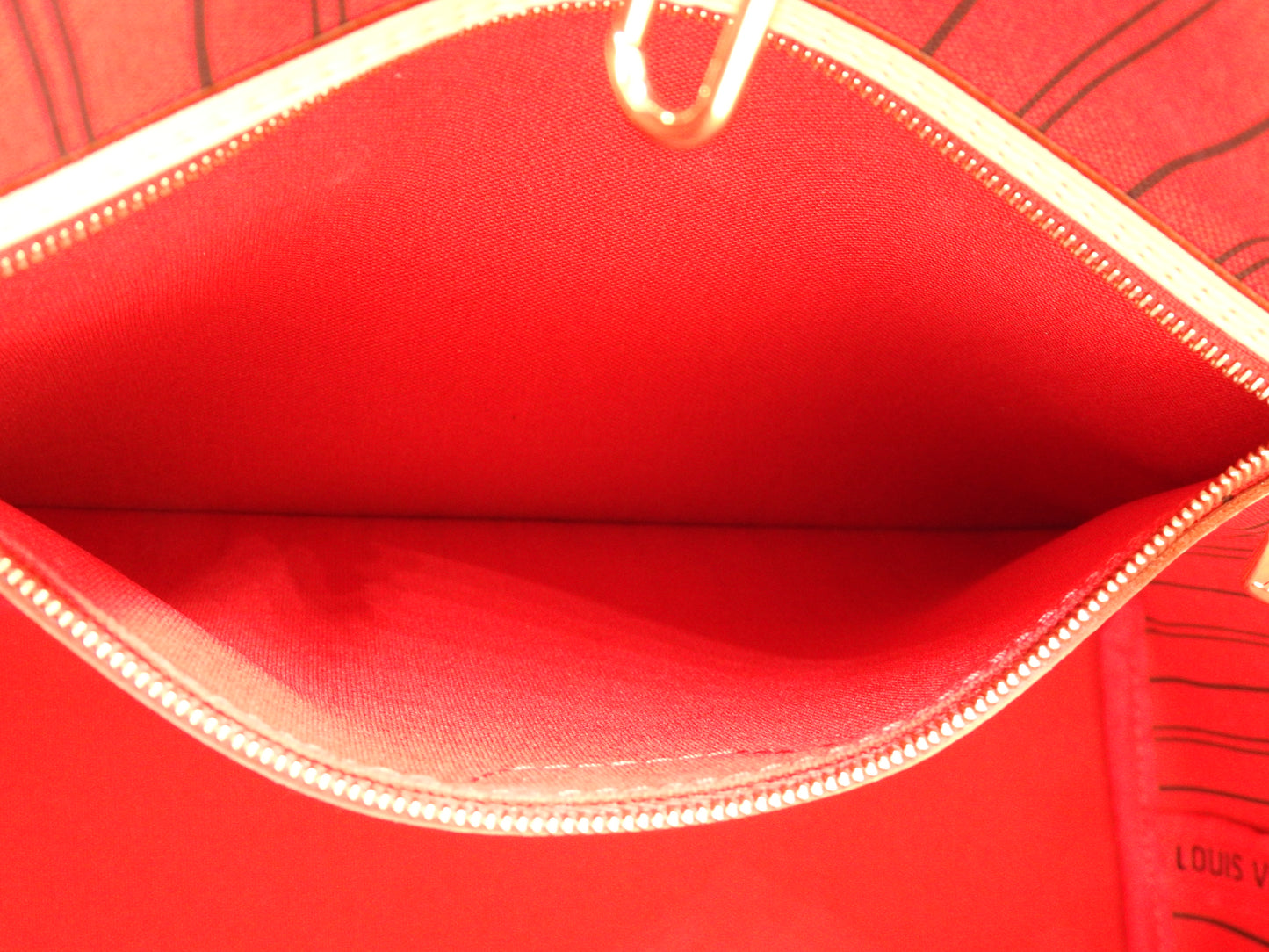 LOUIS VUITTON Neo Neverfull MM Monogram Cerise Shoulder Tote Bag M46987