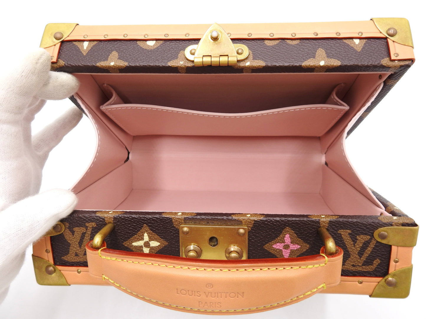 LOUIS VUITTON Tyler’s Monogram Craggy Handle Trunk Shoulder Bag M11120