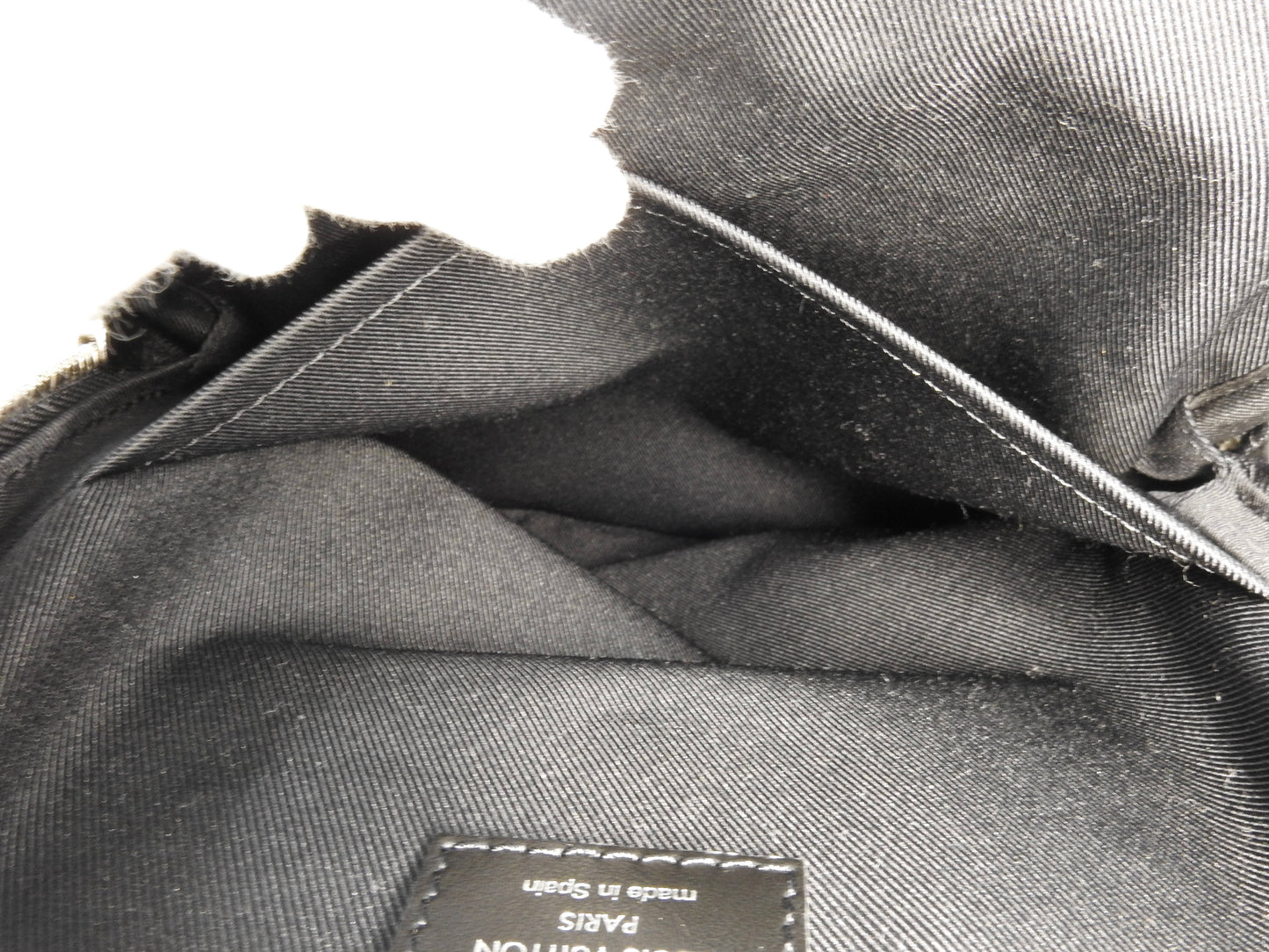 LOUIS VUITTON Damier Graphite Avenue Sling NM Shoulder Body Bag Mens N45302