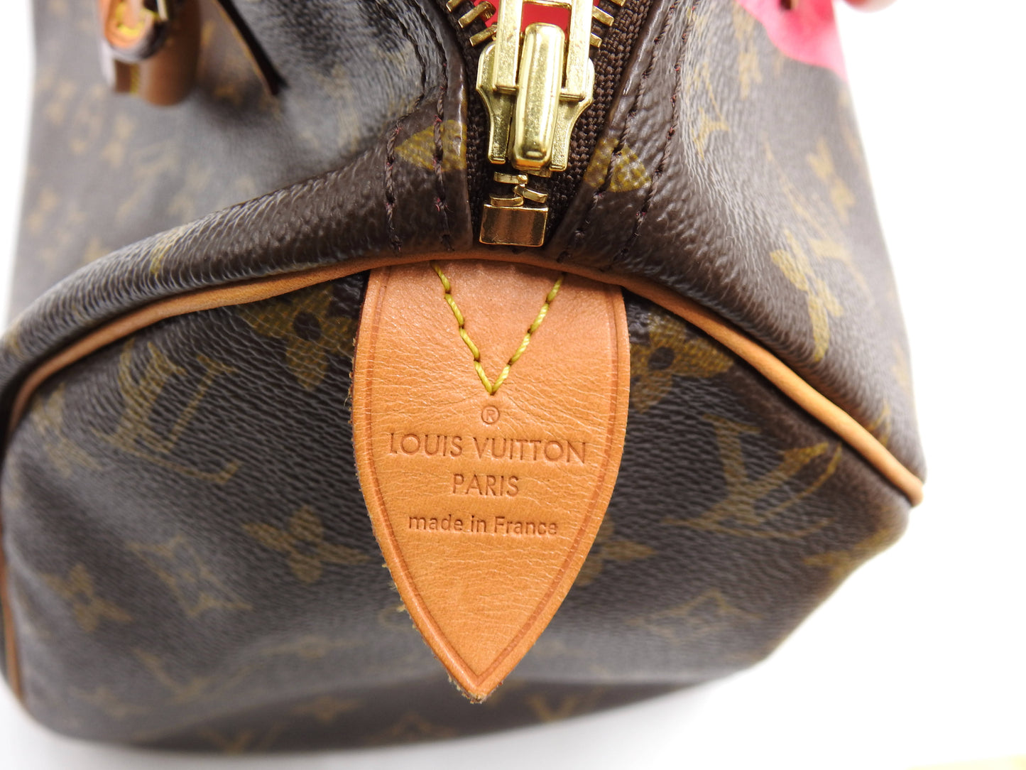 LOUIS VUITTON Monogram V Speedy 30 Hand Bag Boston Bag M41533