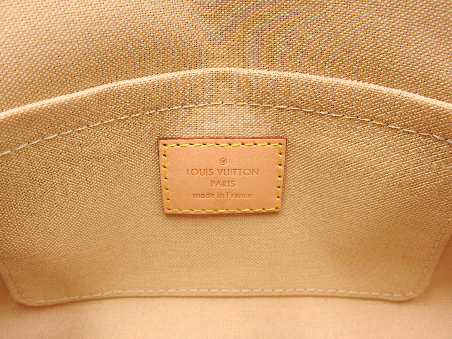 LOUIS VUITTON Damier Azur Favorite PM 2way Shoulder Hand Bag Canvas N41266