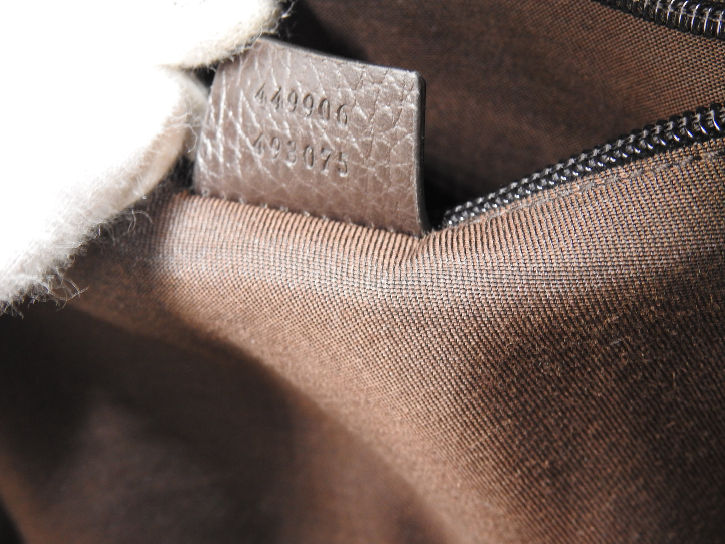 GUCCI Monogram GG Canvas Backpack Bag Beige Brown 449906 Outlet