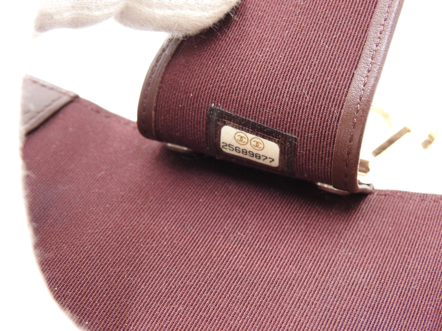 CHANEL CC Matelasse 4 Ring Key Holder Case Caviarskin Black Gold AP0222