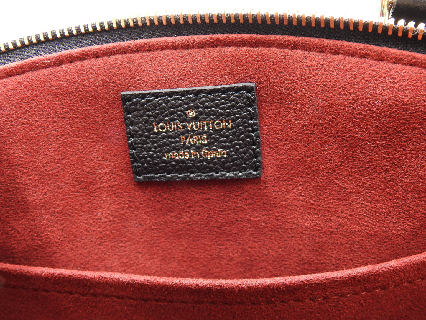 LOUIS VUITTON Monogram Empreinte Petit Palais PM Shoulder Hand Bag M58916