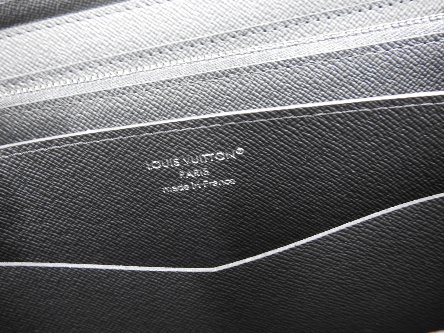 LOUIS VUITTON Monogram Eclipse Zippy XL Zip Around Wallet M61698