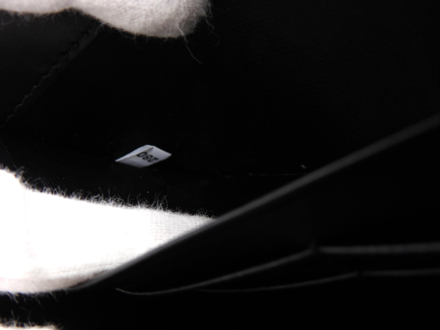 PRADA Triangle Logo SAFFIANO Leather Waist Belt Bag Black Silver 2VH156