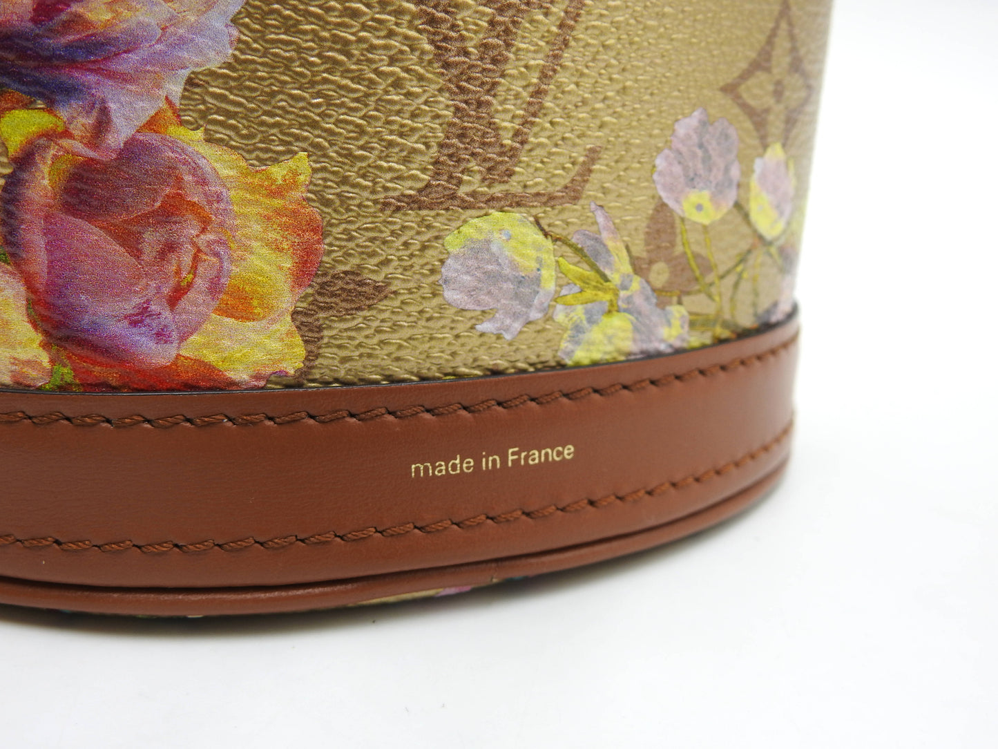 LOUIS VUITTON Nano Bucket Bag LV Garden Monogram Hand Shoulder Bag M81724