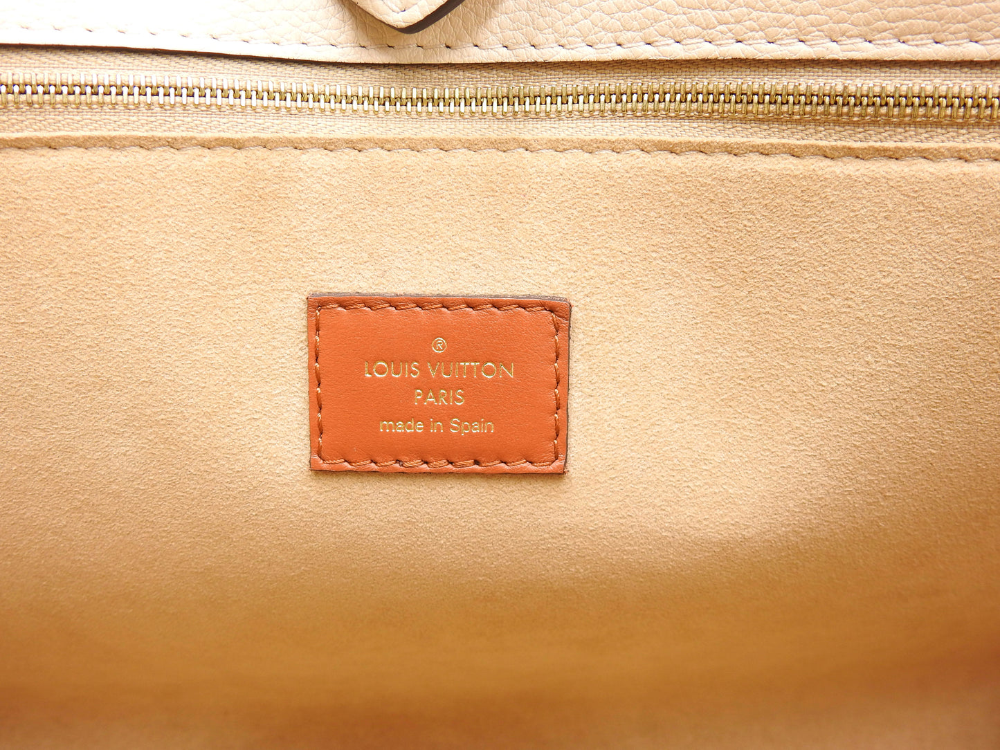 LOUIS VUITTON Monogram Tuffetuge On My Side Shoulder Tote Bag Greige M53825