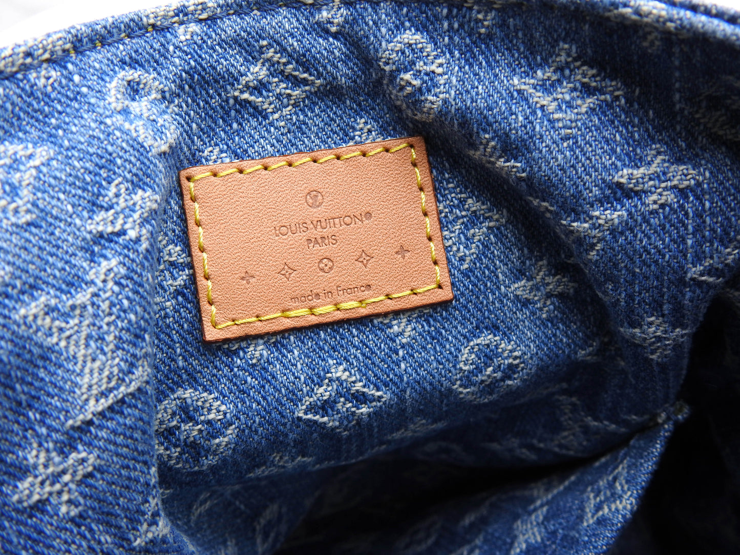 LOUIS VUITTON Venice LV Remix Mini Backpack Bag Monogram Denim M46836