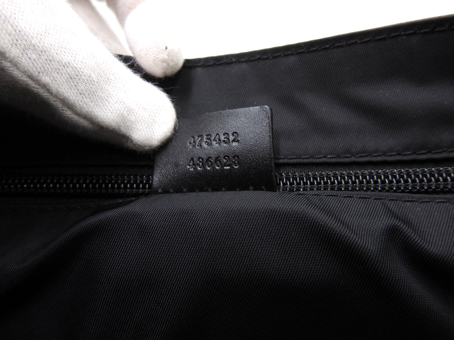 GUCCI GG Supreme Sherry Web Messenger Shoulder Bag Monogram Beige 475432