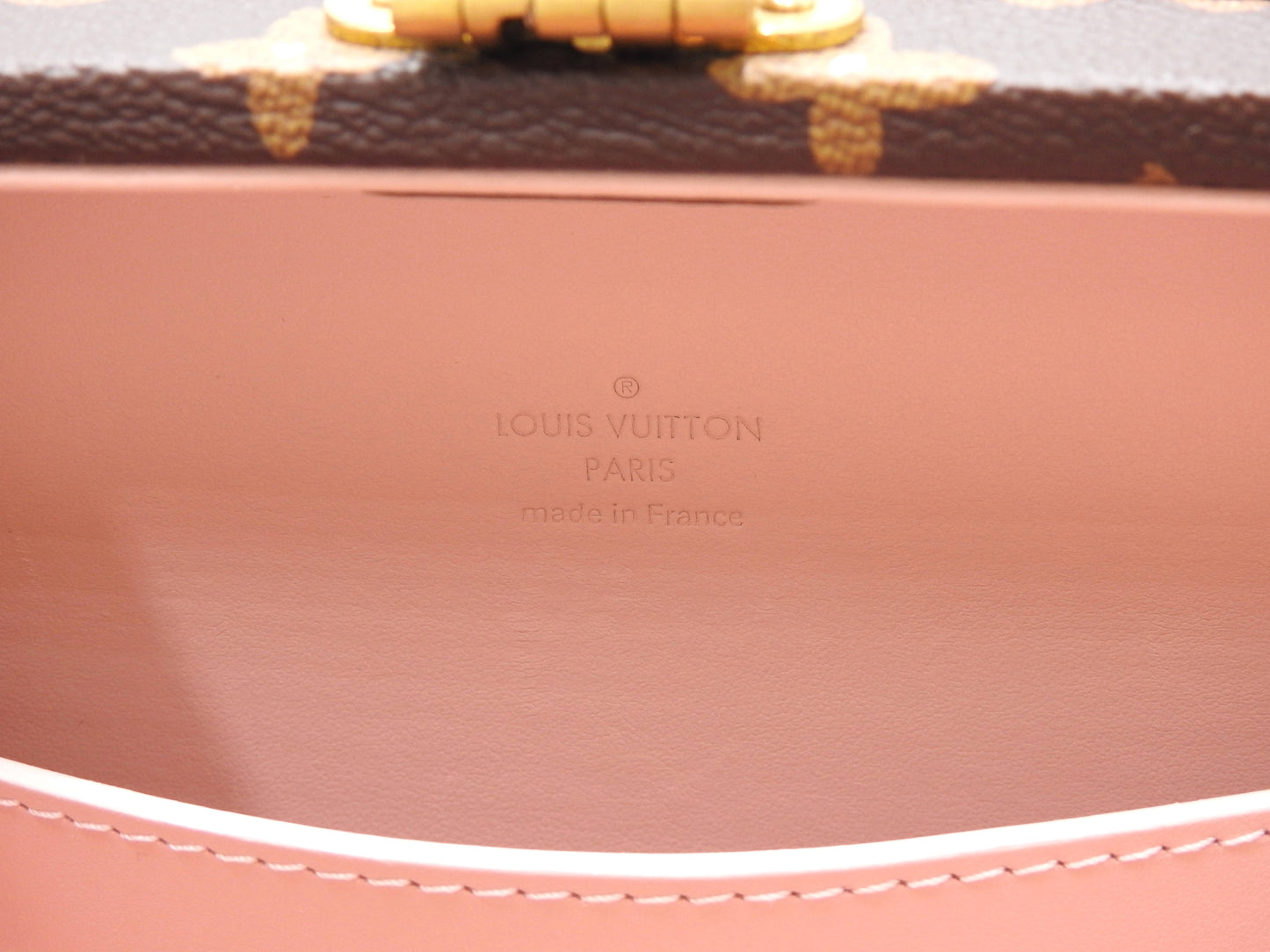 LOUIS VUITTON Tyler’s Monogram Craggy Handle Trunk Shoulder Bag M11120