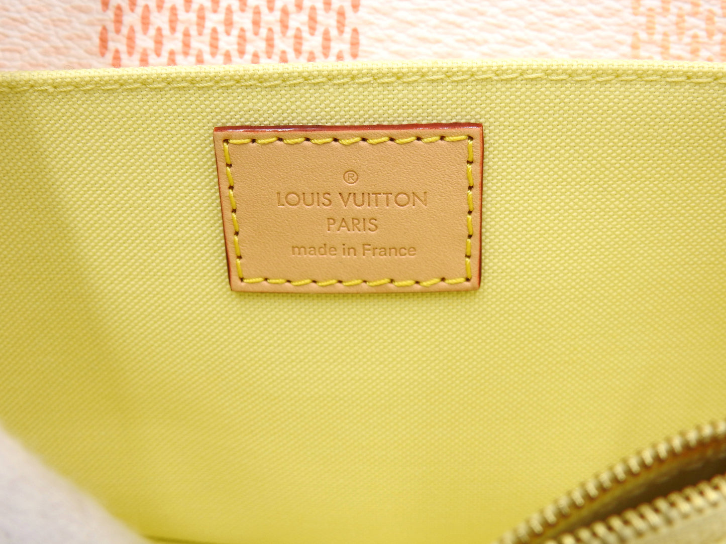 LOUIS VUITTON Damierlicious Pochette Metis EW Pastel Shoulder Bag N40749