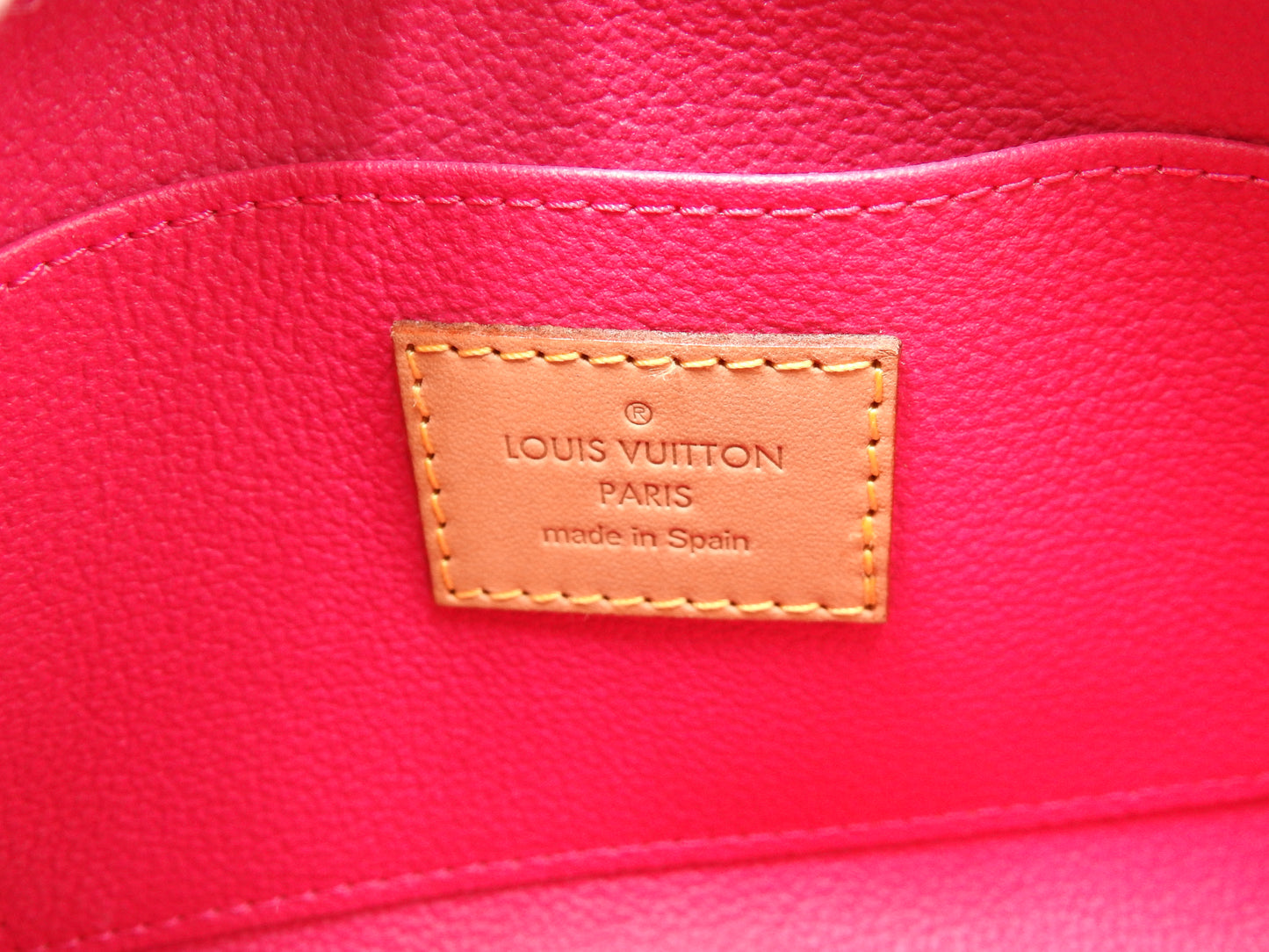 LOUIS VUITTON Pochette Cosmetic Pouch Monogram Multicolor Noir Black M47355