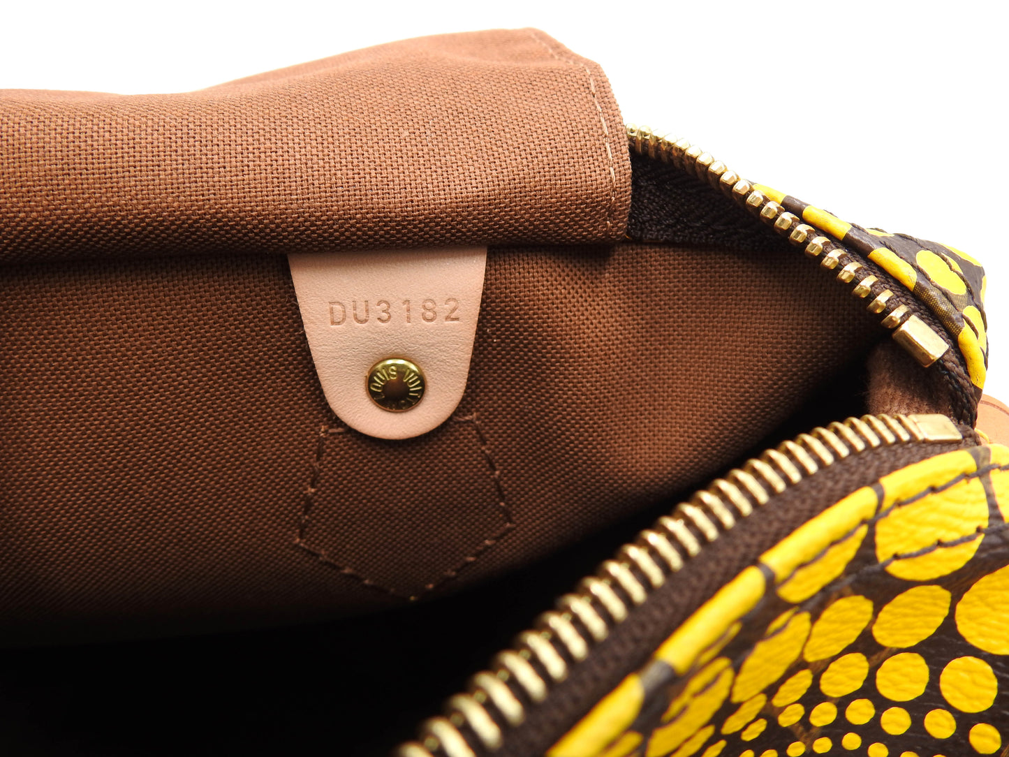 LOUIS VUITTON Yayoi Kusama Monogram Pumpkin Dots Speedy 30 Hand Bag M40692