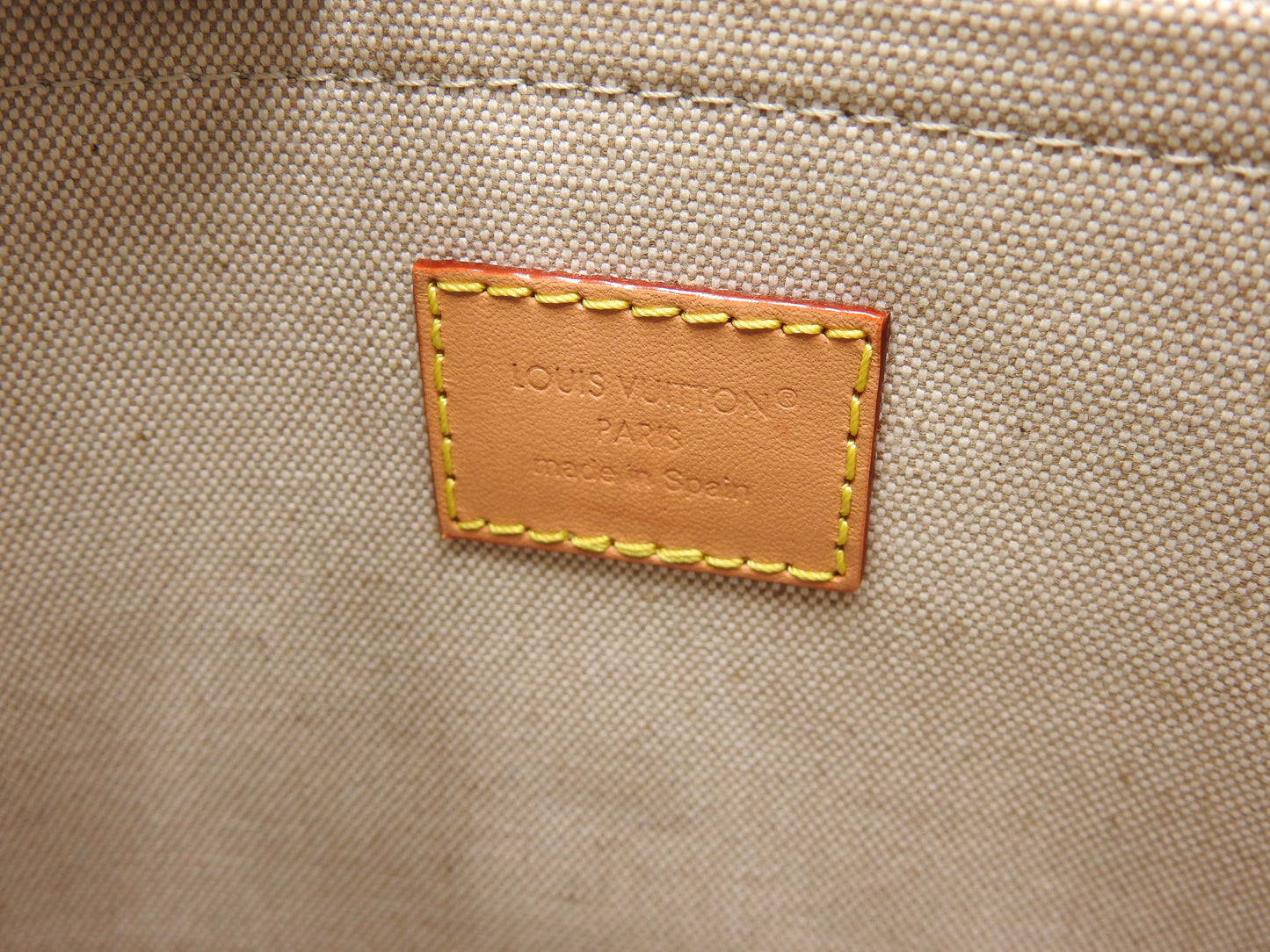 LOUIS VUITTON Monogram Heritage Nile Crossbody Shoulder Bag Blue M26823