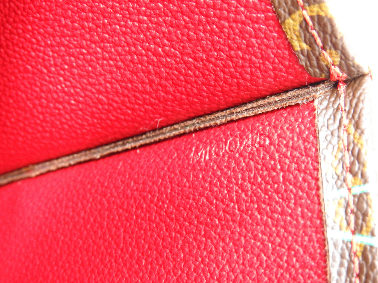 LOUIS VUITTON Monogram Cherry Sac Plat Tote Hand Bag Canvas M95010