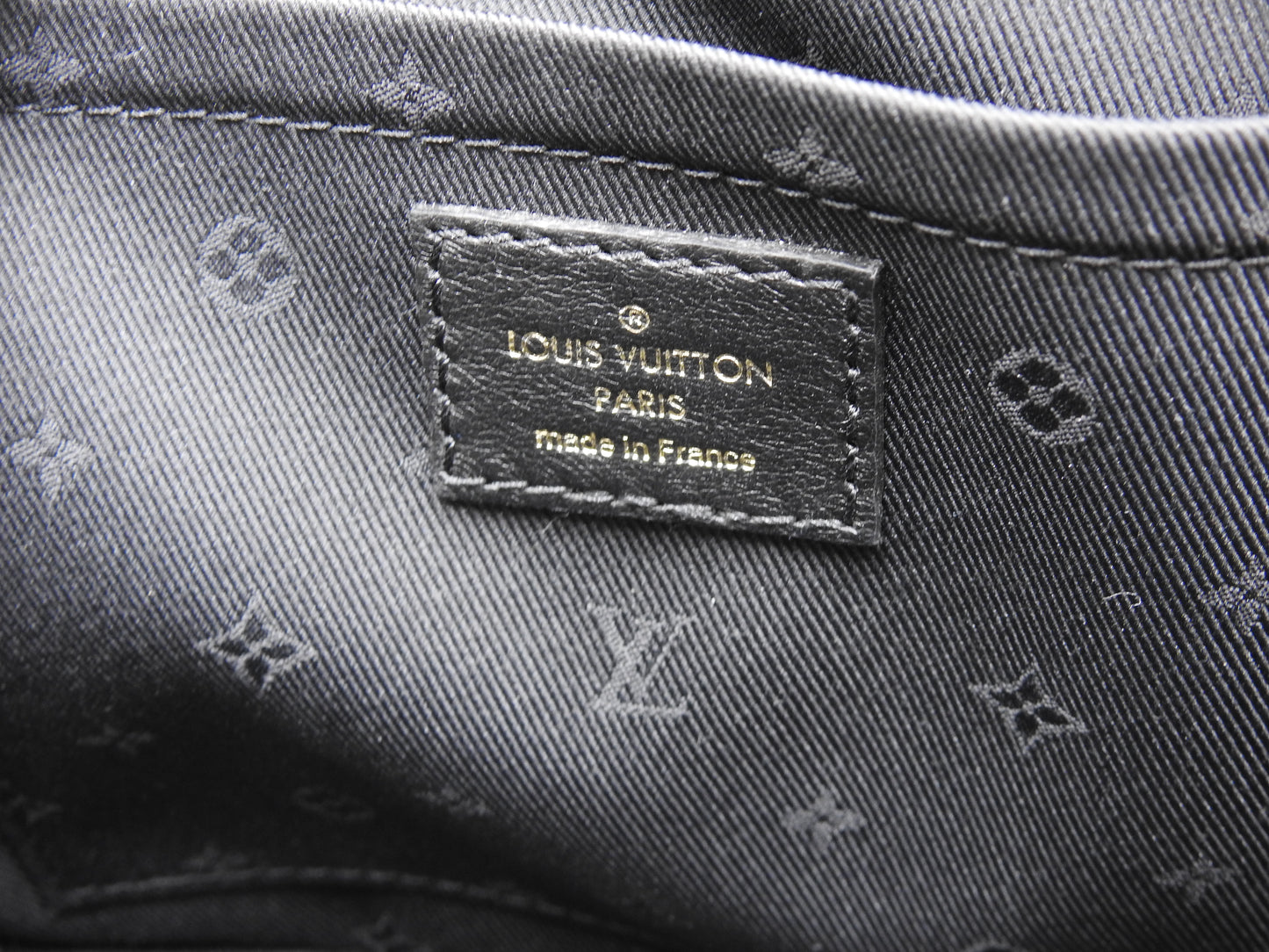 LOUIS VUITTON Alma BB 2way Shoulder Hand Bag Bubblegram Black M59793