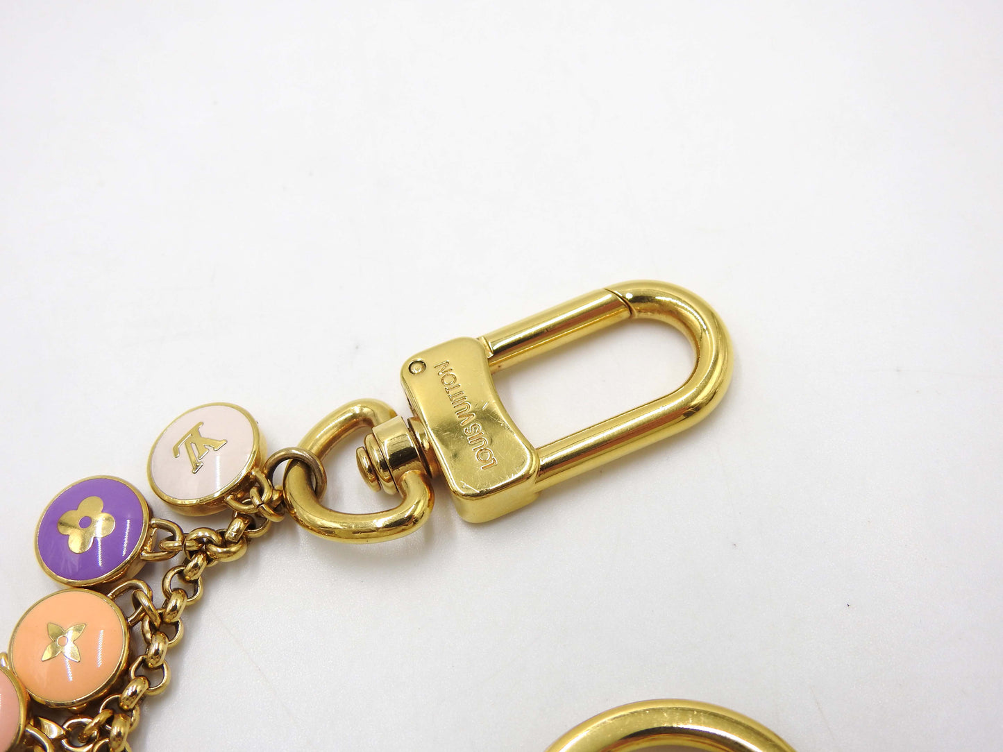 LOUIS VUITTON Porte Cles Pastille Bag Charm Multicolor M66172