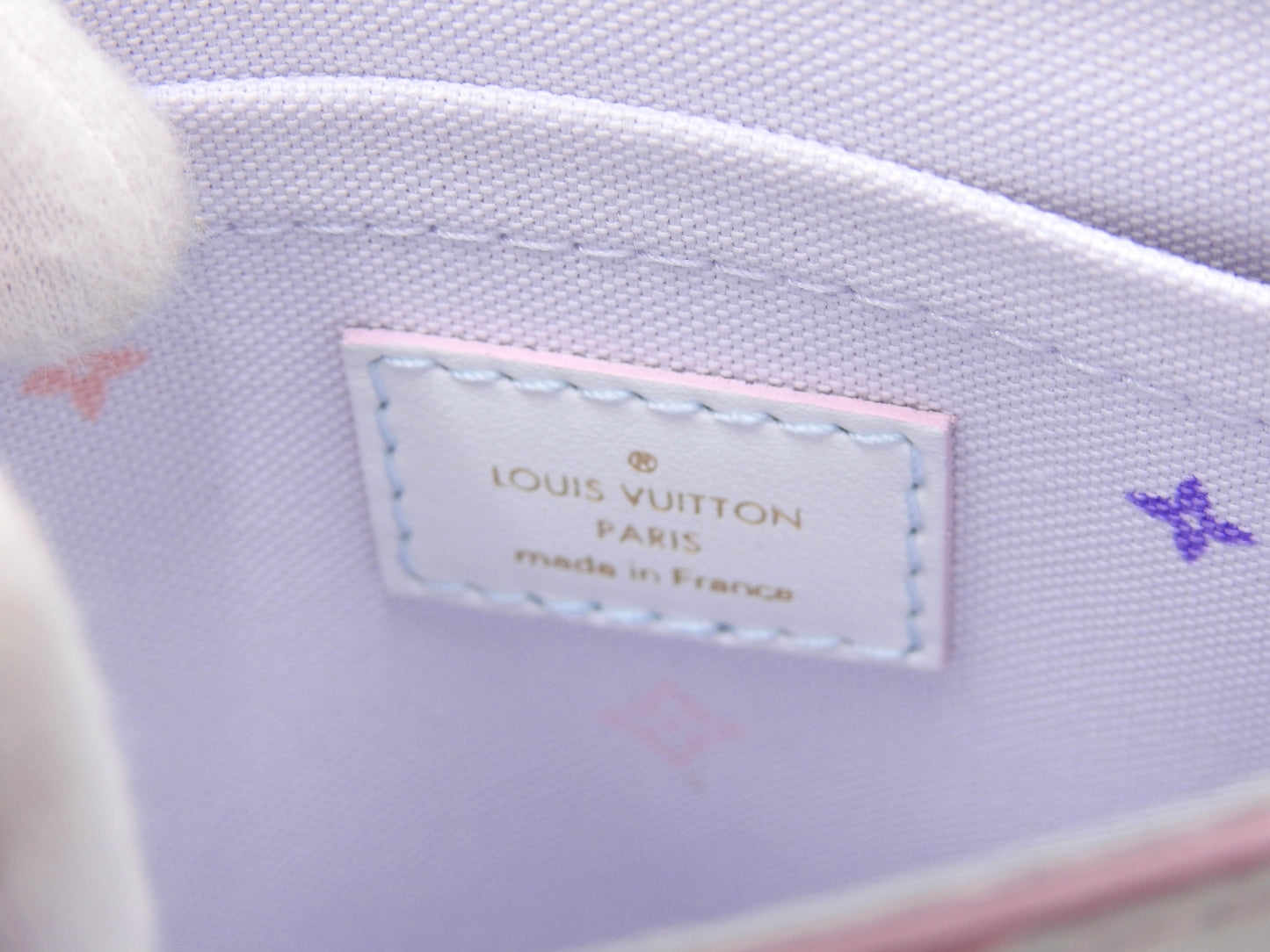 LOUIS VUITTON Monogram Sunrise Pastel Petit Sac Plat 2way Tote Bag M81341