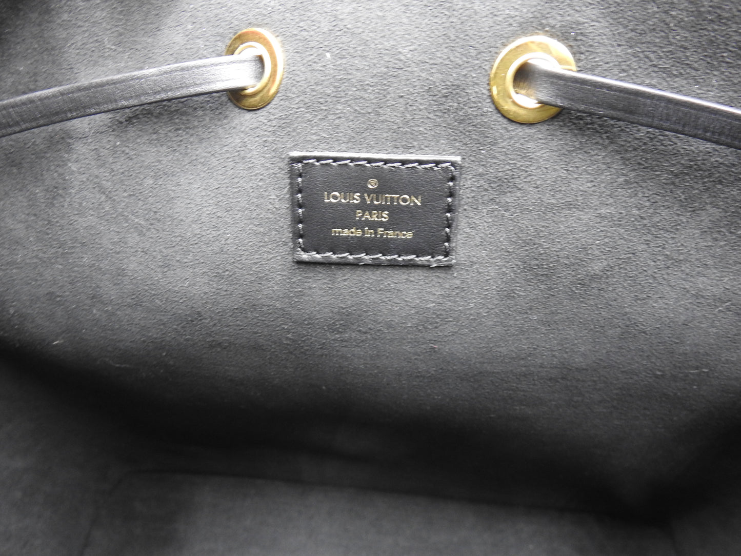 LOUIS VUITTON Embroidered Monogram Empreinte NeoNoe MM Hand Bag M46023