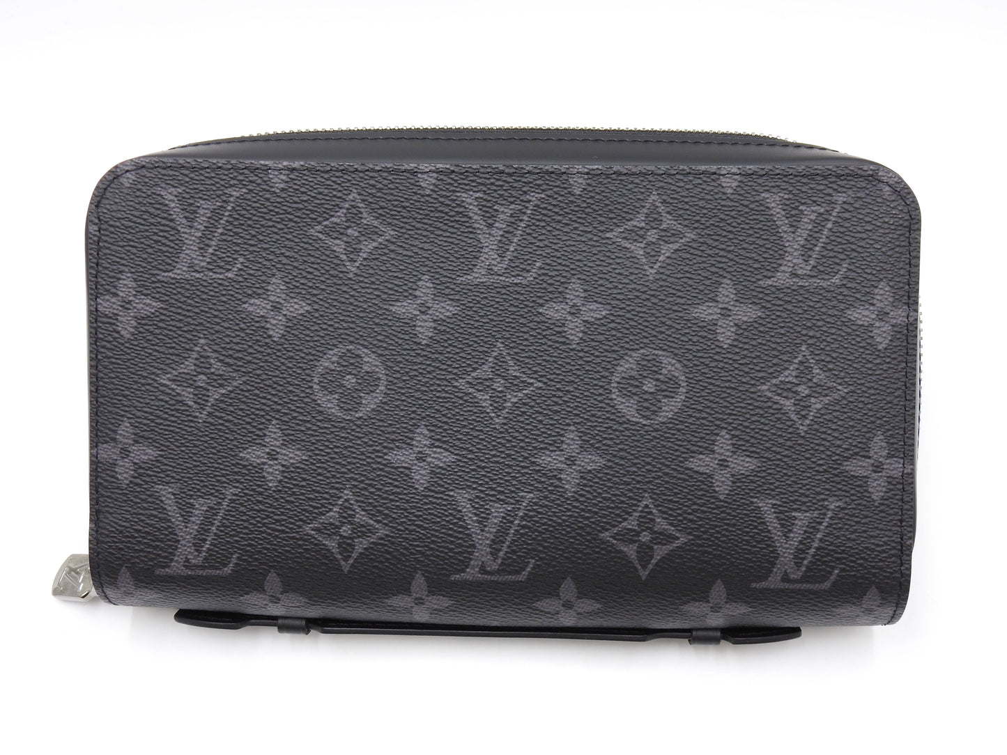 LOUIS VUITTON Monogram Eclipse Zippy XL Zip Around Wallet M61698