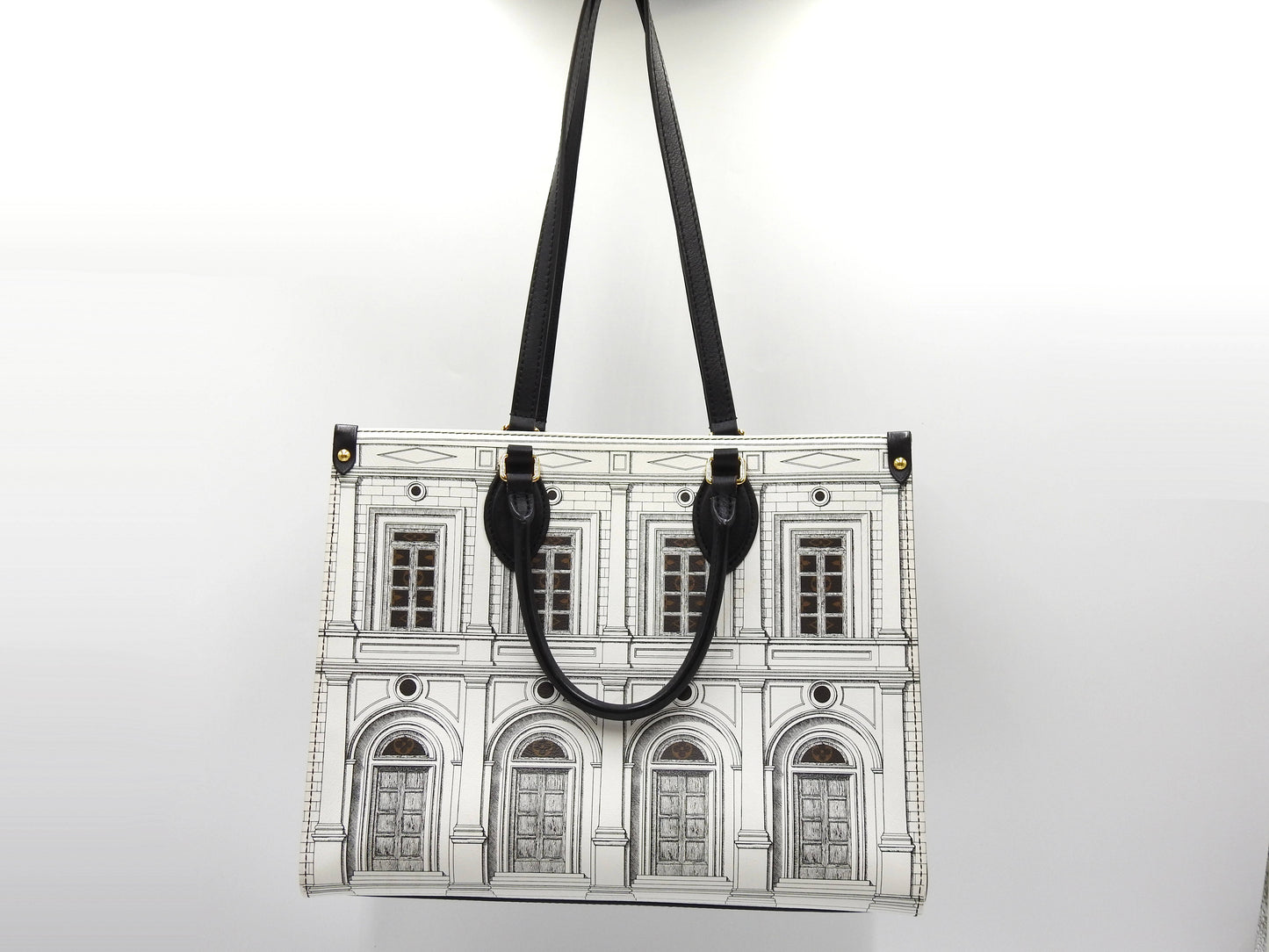 LOUIS VUITTON FORNASETTI Monogram OnTheGO MM 2way Shoulder Tote Bag M59264