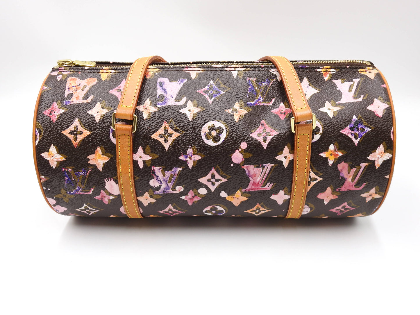 LOUIS VUITTON Papillon 30 Shoulder Hand Bag Monogram Water Color M95753