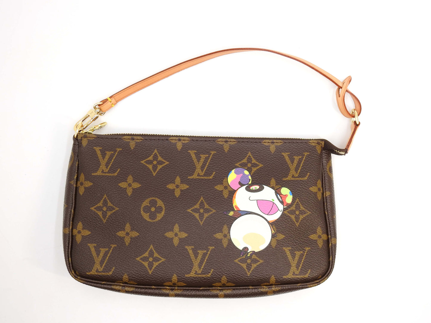 LOUIS VUITTON Pochette Accessories Accessory Pouch Monogram Panda M51981