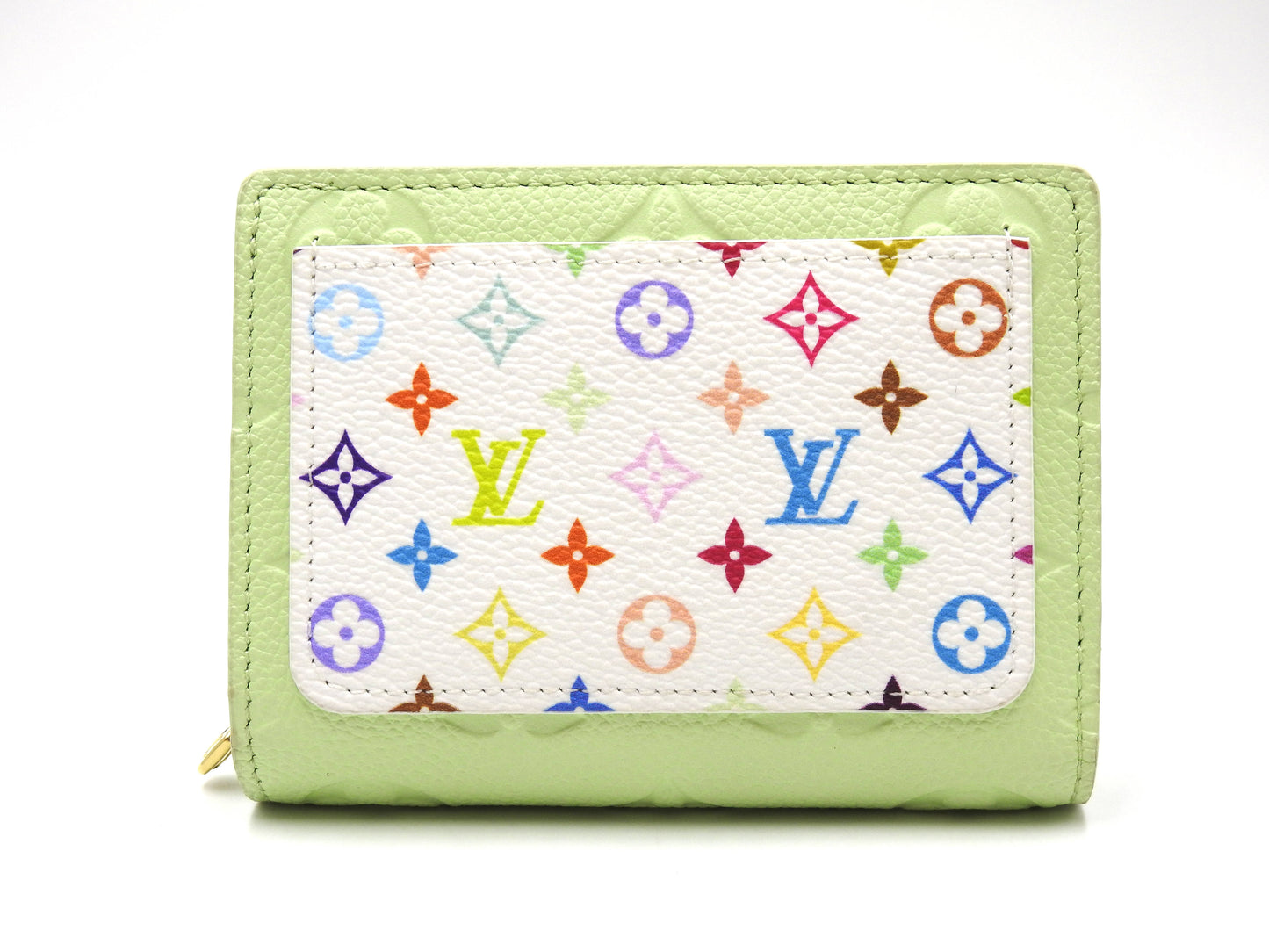 LOUIS VUITTON LV x TM Empreinte Monogram Multicolor Clea Wallet M13619