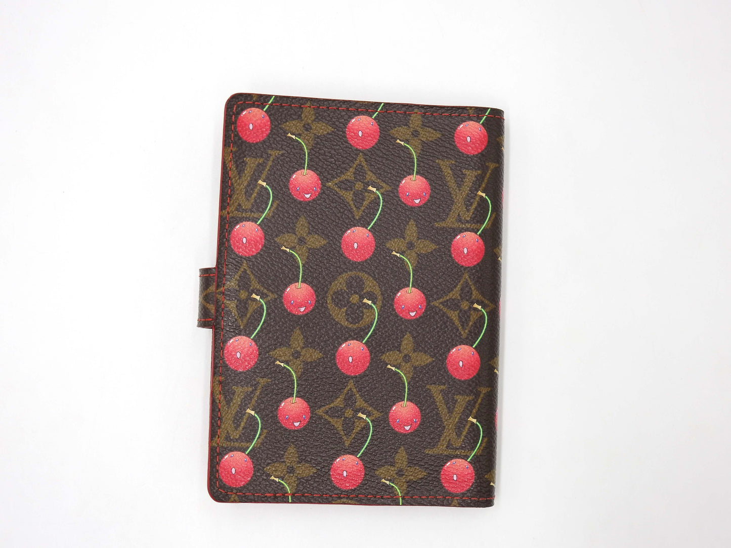 LOUIS VUITTON Monogram Cherry Agenda PM Day Planner Cover R21023