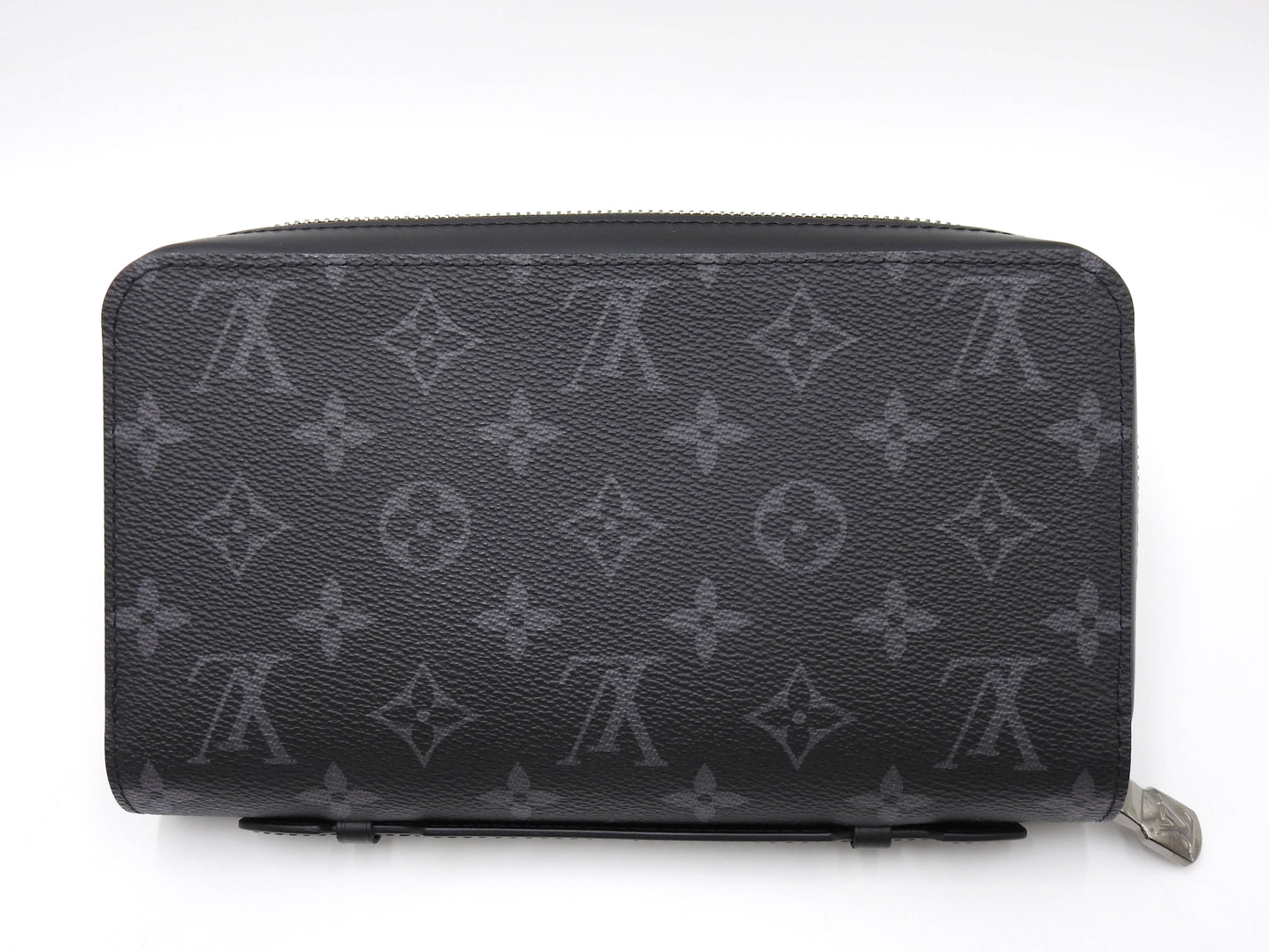 LOUIS VUITTON Monogram Eclipse Zippy XL Zip Around Wallet M61698