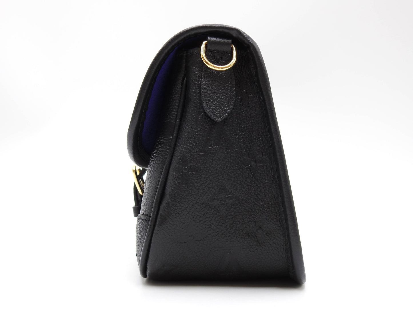 LOUIS VUITTON Monogram Empreinte Diane Shoulder Hand Bag Black M46386