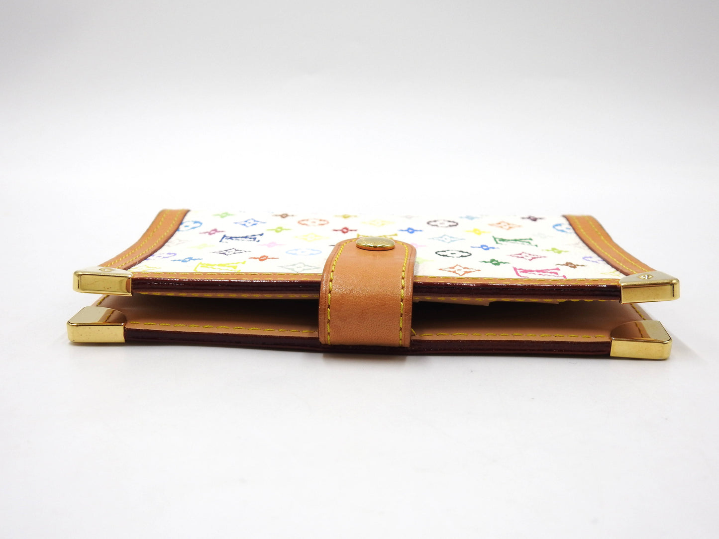 LOUIS VUITTON Monogram Multicolor Agenda PM Day Planner White R20896