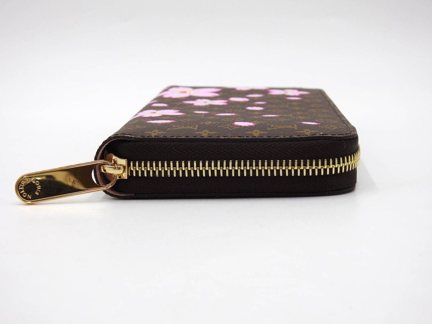 LOUIS VUITTON LV×TM Monogram Cherry Blossom Zippy Long Wallet M13433