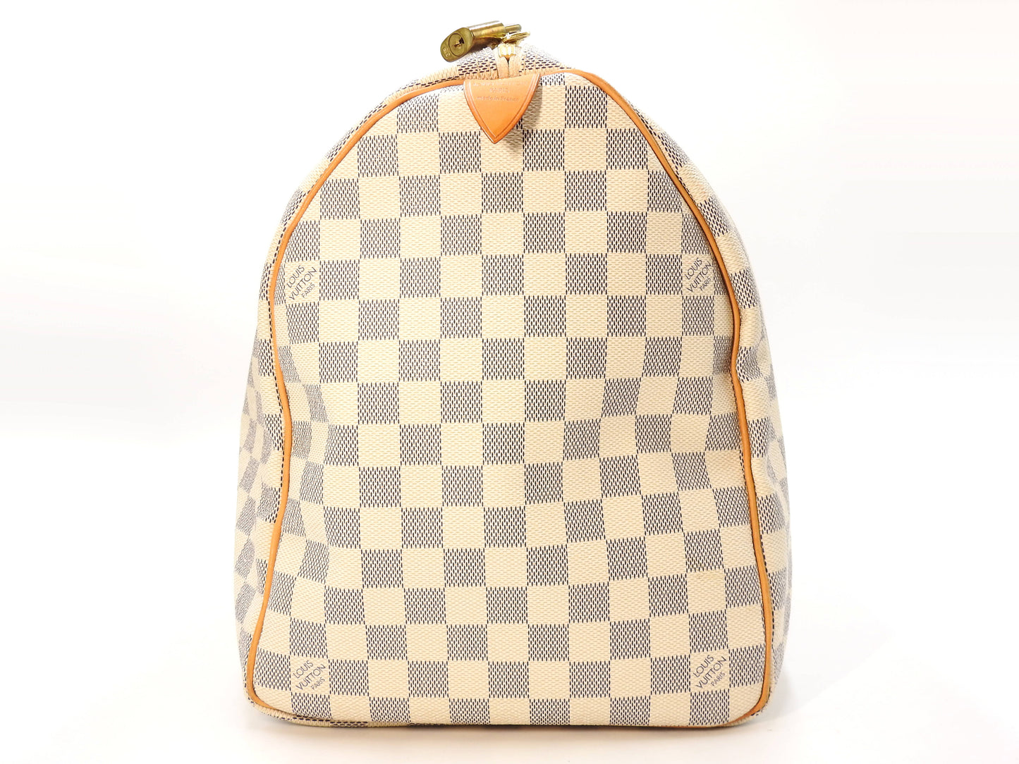 LOUIS VUITTON Damier Azur Keepall 50 Boston Bag Travel Bag N41430