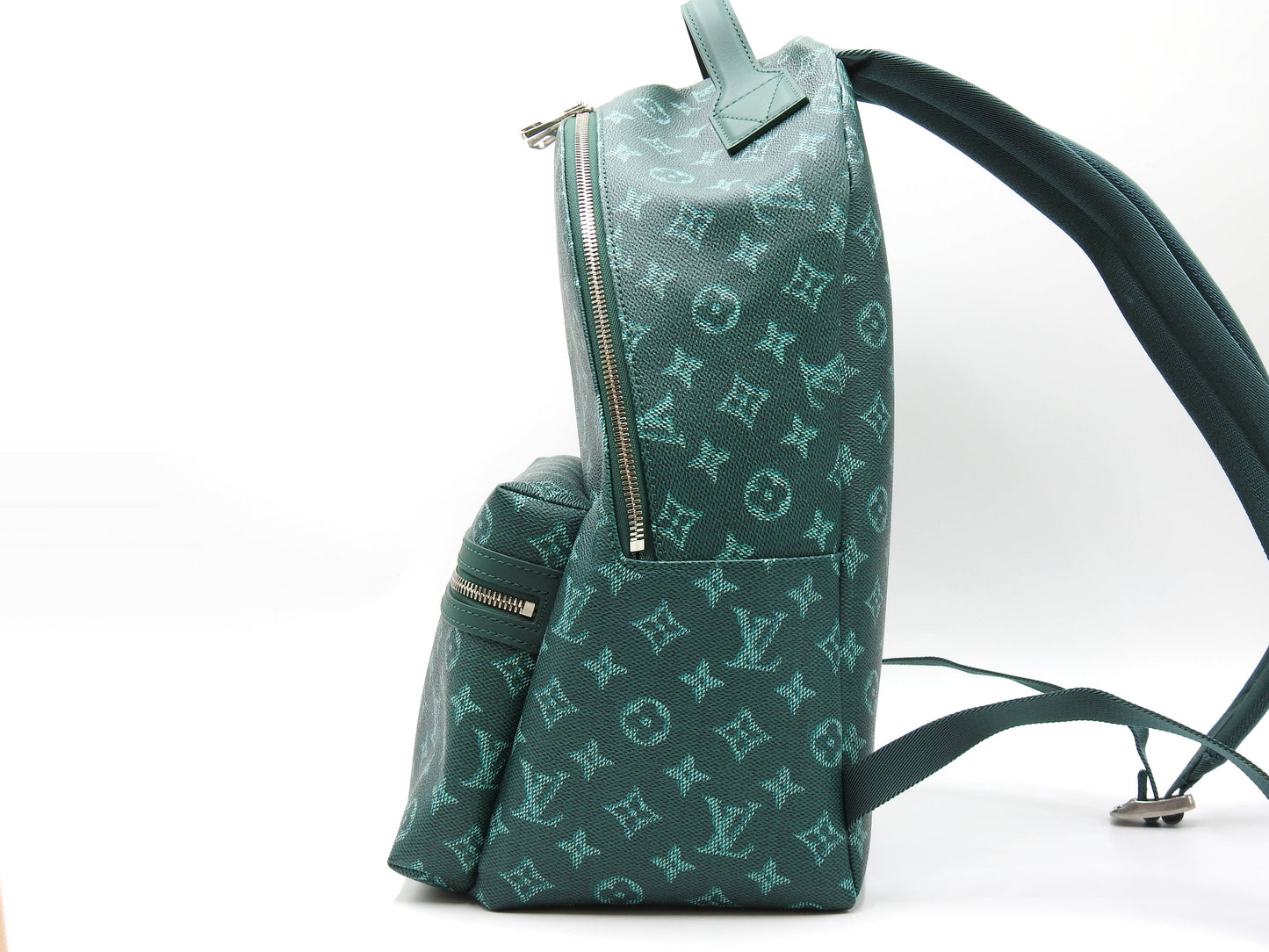 LOUIS VUITTON Monogram Heritage Discovery Backpack Bag PM Green M12780