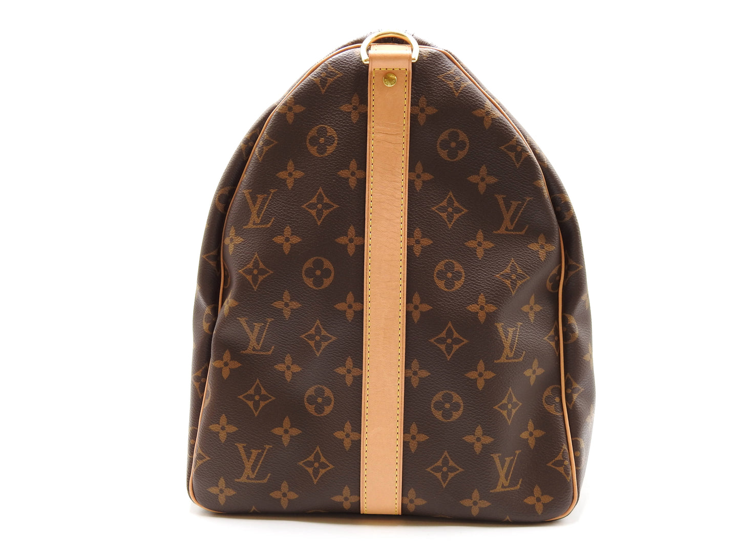 LOUIS VUITTON Monogram Keepall Bandouliere 55 Travel Boston Bag M41424